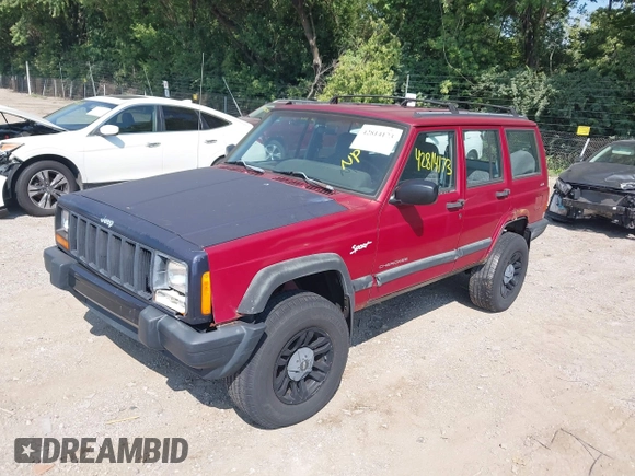 ✅ 1998 Jeep Cherokee Sport • VIN: 1J4FJ68SXWL164891 • Lot: 42814173. Wystawiony na IAAI z przebiegiem 162 986 mil. Bezpłatny archiwum sprzedaży aukcyjnych z USA i szczegółowy raport historii pojazdu na DreamBid. Zdjęcie 2.