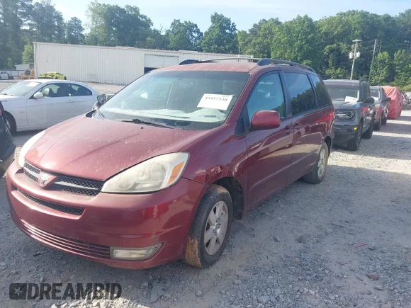 ✅ 2005 Toyota Sienna XLE • VIN: 5TDZA22CX5S361621 • Lot: 45457330. Listed on IAAI with 187,402 mi. Free auction sales archive from the USA and detailed vehicle history report at DreamBid. Image 2.