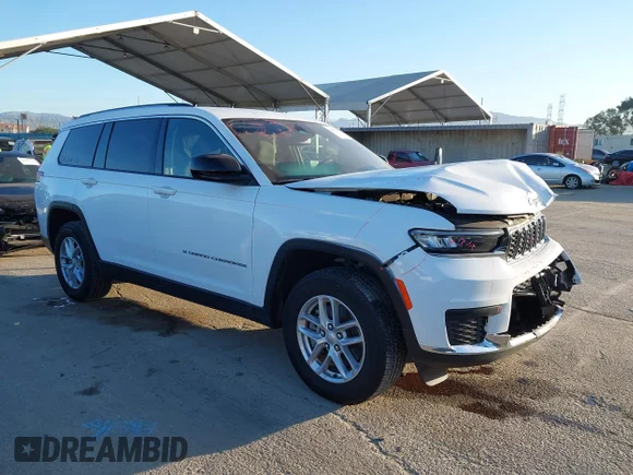 ✅ 2023 Jeep Grand Cherokee Laredo • VIN: 1C4RJKAG9P8858607 • Lot: 44297649. Listed on IAAI with 44,877 mi. Free auction sales archive from the USA and detailed vehicle history report at DreamBid. Image 1.