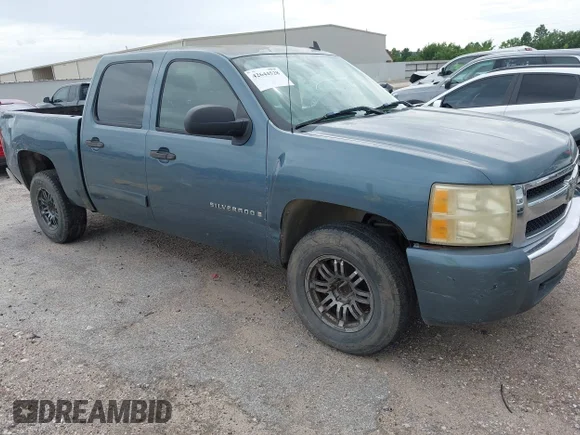 ✅ 2007 Chevrolet Silverado 1500 2LT • VIN: 2GCEC13J771620995 • Lot: 42644528. Listed on IAAI with Not provided. Free auction sales archive from the USA and detailed vehicle history report at DreamBid. Image 1.