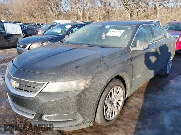 ✅ 2018 Chevrolet Impala LS • VIN: 2G11Z5S39J9101214 • Lot: 43962442. Wystawiony na IAAI z przebiegiem 174 588 mil. Bezpłatny archiwum sprzedaży aukcyjnych z USA i szczegółowy raport historii pojazdu na DreamBid. Zdjęcie 2.