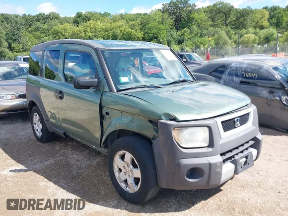 ✅ 2003 Honda Element EX • VIN: 5J6YH285X3L028778 • Lot: 43040609. Wystawiony na IAAI z przebiegiem 222 721 mil. Bezpłatny archiwum sprzedaży aukcyjnych z USA i szczegółowy raport historii pojazdu na DreamBid. Zdjęcie 1.