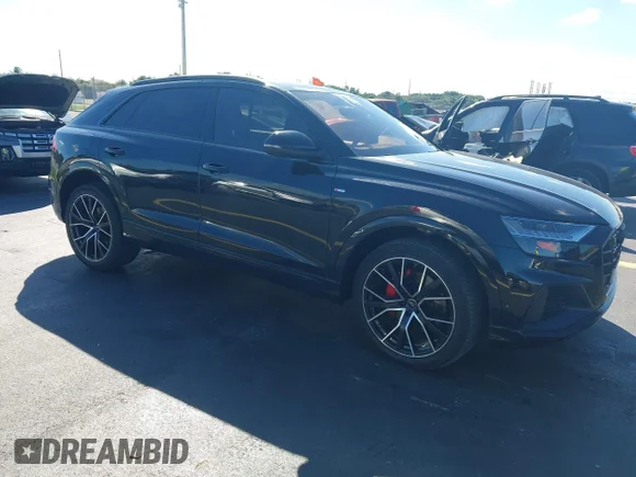 ✅ 2022 Audi Q8 Premium Plus • VIN: WA1EVBF1XND026277 • Лот: 43521591. Опубліковано раніше на IAAI з пробігом 31 804 миль. Безкоштовний доступ до архіву аукціонних продажів зі США та докладний звіт про історію автомобіля на DreamBid. Зображення 1.