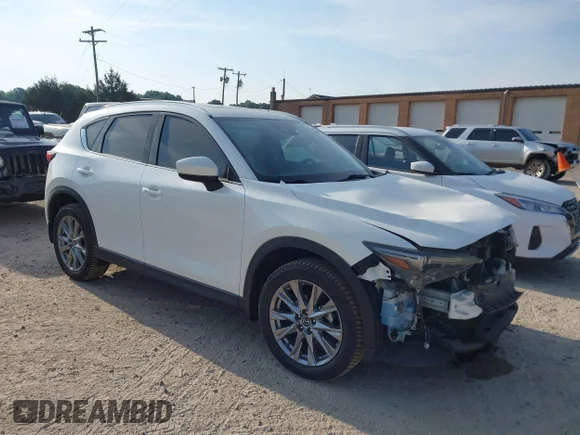 ✅ 2020 Mazda CX-5 Grand Touring • VIN: JM3KFADM4L0745839 • Lot: 45284119. Listed on IAAI with 85,210 mi. Free auction sales archive from the USA and detailed vehicle history report at DreamBid. Image 1.