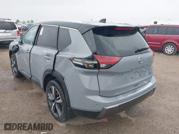✅ 2025 Nissan Rogue SL • VIN: JN8BT3CA8SW008552 • Lot: 44854228. Wystawiony na IAAI z przebiegiem 8 101 mil. Bezpłatny archiwum sprzedaży aukcyjnych z USA i szczegółowy raport historii pojazdu na DreamBid. Zdjęcie 3.