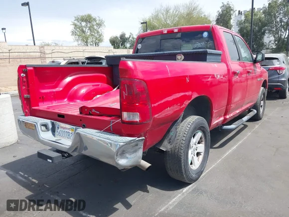 ✅ 2010 Dodge 1500 ST • VIN: 1D7RV1GT4AS124878 • Lot: 43101066. Wystawiony na IAAI z przebiegiem 167 961 mil. Bezpłatny archiwum sprzedaży aukcyjnych z USA i szczegółowy raport historii pojazdu na DreamBid. Zdjęcie 4.