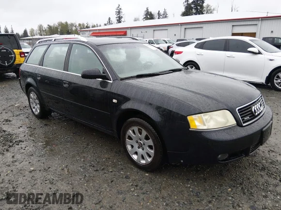 ✅ 2002 Audi A6 • VIN: WAUVT64BX2N134299 • Lot: 44930469. Listed on IAAI with 115,285 mi. Free auction sales archive from the USA and detailed vehicle history report at DreamBid. Image 1.