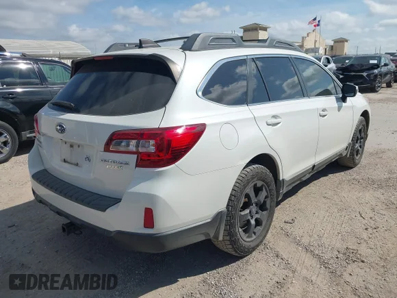 ✅ 2017 Subaru Outback Limited • VIN: 4S4BSANC5H3366960 • Lot: 45125309. Listed on IAAI with 104,667 mi. Free auction sales archive from the USA and detailed vehicle history report at DreamBid. Image 4.