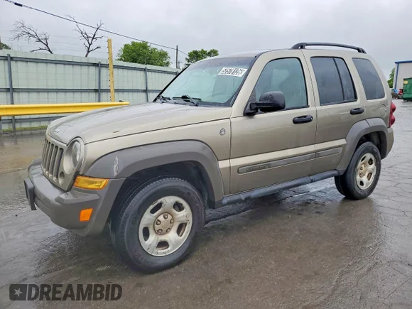 ✅ 2006 Jeep Liberty Sport • VIN: 1J4GL48K26W232408 • Lot: 52578126. Listed on Copart with 139,652 mi. Free auction sales archive from the USA and detailed vehicle history report at DreamBid. Image 1.