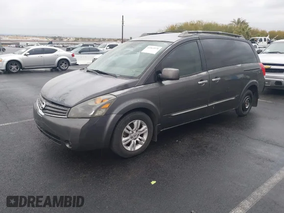 ✅ 2008 Nissan Quest S • VIN: 5N1BV28U98N121410 • Lot: 41563570. Wystawiony na IAAI z przebiegiem 139 883 mil. Bezpłatny archiwum sprzedaży aukcyjnych z USA i szczegółowy raport historii pojazdu na DreamBid. Zdjęcie 2.