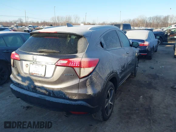 ✅ 2022 Honda HR-V EX • VIN: 3CZRU6H50NM755906 • Lot: 44372718. Wystawiony na IAAI z przebiegiem 14 138 mil. Bezpłatny archiwum sprzedaży aukcyjnych z USA i szczegółowy raport historii pojazdu na DreamBid. Zdjęcie 4.