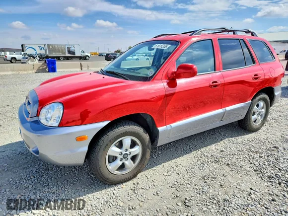 ✅ 2005 Hyundai Santa Fe GLS • VIN: KM8SC73E35U862902 • Лот: 51616356. Опубликован ранее на Copart с пробегом 36 847 миль. Бесплатный доступ к архиву аукционных продаж из США и подробный отчёт об истории автомобиля на DreamBid. Изображение 1.