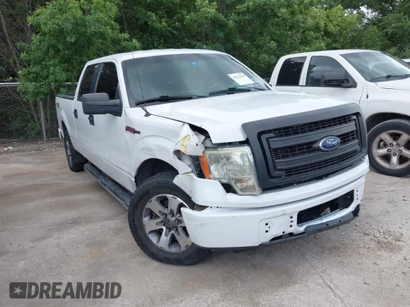 ✅ 2014 Ford F-150 XL • VIN: 1FTFW1CF1EFD12959 • Lot: 42422218. Listed on IAAI with 234,818 mi. Free auction sales archive from the USA and detailed vehicle history report at DreamBid. Image 1.