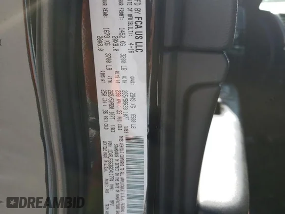✅ 2016 Jeep Grand Cherokee Limited • VIN: 1C4RJFBG3GC411774 • Lot: 43367853. Wystawiony na Copart z przebiegiem 52 163 mil. Bezpłatny archiwum sprzedaży aukcyjnych z USA i szczegółowy raport historii pojazdu na DreamBid. Zdjęcie 13.