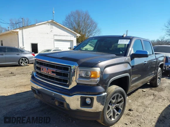 ✅ 2015 GMC Sierra 1500 SLT • VIN: 3GTU2VEJXFG233298 • Lot: 44187586. Wystawiony na IAAI z przebiegiem 251 444 mil. Bezpłatny archiwum sprzedaży aukcyjnych z USA i szczegółowy raport historii pojazdu na DreamBid. Zdjęcie 2.