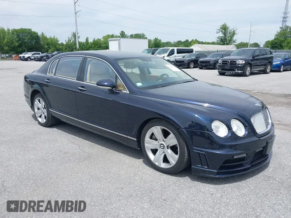 ✅ 2008 Bentley Flying Spur • VIN: SCBBR93W78C051480 • Lot: 42314190. Listed on IAAI with 160,259 mi. Free auction sales archive from the USA and detailed vehicle history report at DreamBid. Image 1.