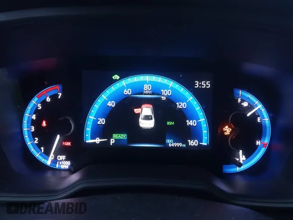 ✅ 2022 Toyota Corolla Hybrid LE • VIN: JTDEAMDE9NJ061557 • Lot: 43854152. Wystawiony na IAAI z przebiegiem 64 999 mil. Bezpłatny archiwum sprzedaży aukcyjnych z USA i szczegółowy raport historii pojazdu na DreamBid. Zdjęcie 7.