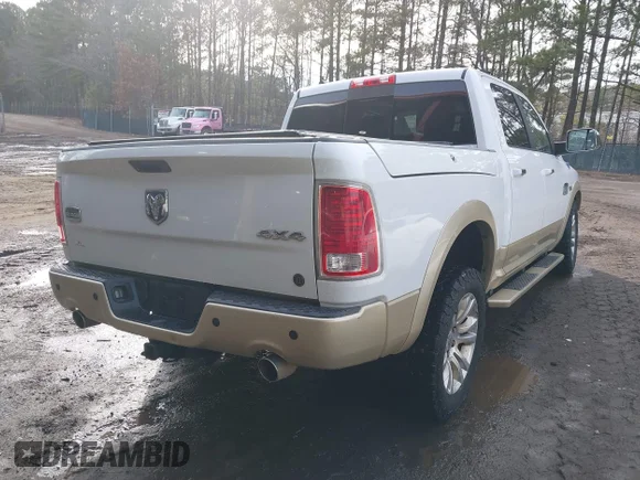 ✅ 2013 Ram 1500 Laramie Longhorn • VIN: 1C6RR7PT4DS563351 • Лот: 44467397. Опубліковано раніше на IAAI з пробігом 148 914 миль. Безкоштовний доступ до архіву аукціонних продажів зі США та докладний звіт про історію автомобіля на DreamBid. Зображення 4.