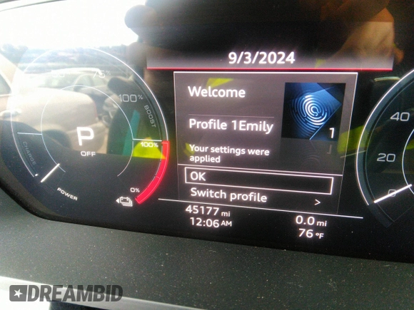 ✅ 2019 Audi e-tron Prestige • VIN: WA1VAAGE0KB007669 • Лот: 40253514. Опубліковано раніше на IAAI з пробігом 45 177 миль. Безкоштовний доступ до архіву аукціонних продажів зі США та докладний звіт про історію автомобіля на DreamBid. Зображення 15.