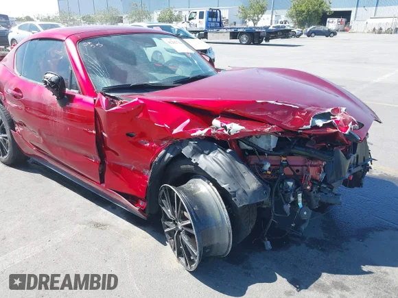 ✅ 2024 Mazda MX-5 Miata Grand Touring • VIN: JM1NDAM79R0603310 • Lot: 42202734. Wystawiony na IAAI z przebiegiem Nie podano. Bezpłatny archiwum sprzedaży aukcyjnych z USA i szczegółowy raport historii pojazdu na DreamBid. Zdjęcie 6.