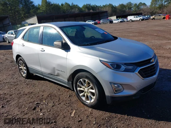 ✅ 2018 Chevrolet Equinox LS • VIN: 2GNAXHEV3J6163082 • Lot: 44162468. Listed on IAAI with 243,785 mi. Free auction sales archive from the USA and detailed vehicle history report at DreamBid. Image 1.