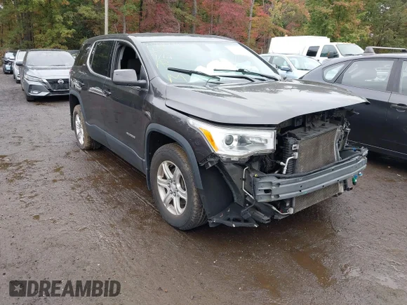 ✅ 2018 GMC Acadia SLE • VIN: 1GKKNRLS8JZ182754 • Lot: 43392551. Listed on IAAI with 98,398 mi. Free auction sales archive from the USA and detailed vehicle history report at DreamBid. Image 1.