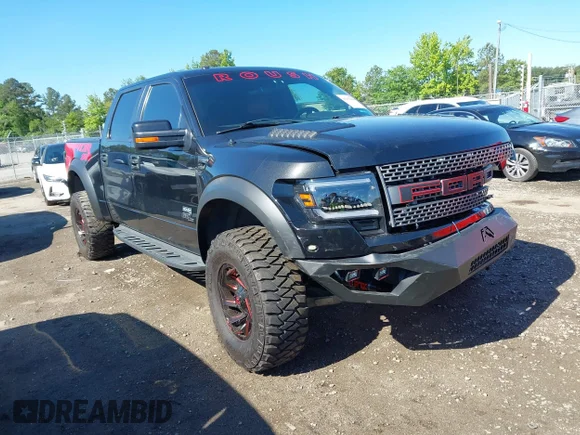 ✅ 2014 Ford F-150 SVT Raptor • VIN: 1FTFW1R62EFB79362 • Лот: 45058444. Опубликован ранее на IAAI с пробегом 157 834 миль. Бесплатный доступ к архиву аукционных продаж из США и подробный отчёт об истории автомобиля на DreamBid. Изображение 1.