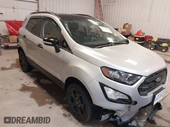 ✅ 2022 Ford EcoSport SES • VIN: MAJ6S3JL5NC460846 • Lot: 43691398. Wystawiony na IAAI z przebiegiem 20 187 mil. Bezpłatny archiwum sprzedaży aukcyjnych z USA i szczegółowy raport historii pojazdu na DreamBid. Zdjęcie 1.