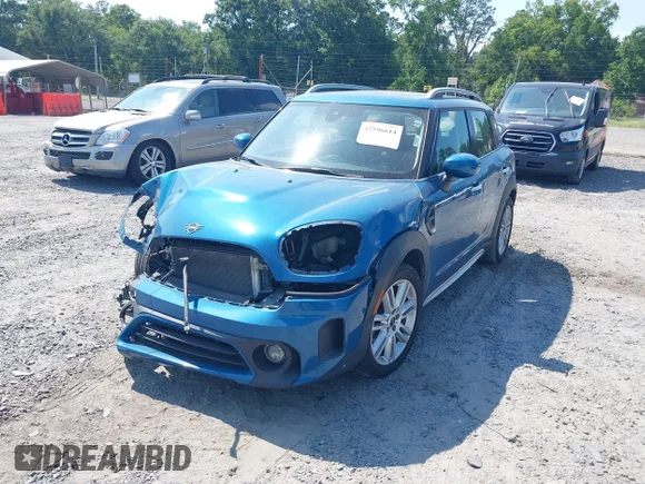 ✅ 2022 MINI Countryman Cooper • VIN: WMZ23BR02N3N58758 • Lot: 42596614. Wystawiony na IAAI z przebiegiem 95 086 mil. Bezpłatny archiwum sprzedaży aukcyjnych z USA i szczegółowy raport historii pojazdu na DreamBid. Zdjęcie 2.