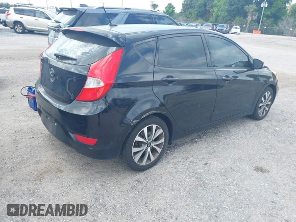 ✅ 2017 Hyundai Accent Sport • VIN: KMHCU5AE9HU356164 • Lot: 44752527. Wystawiony na IAAI z przebiegiem 179 580 mil. Bezpłatny archiwum sprzedaży aukcyjnych z USA i szczegółowy raport historii pojazdu na DreamBid. Zdjęcie 4.