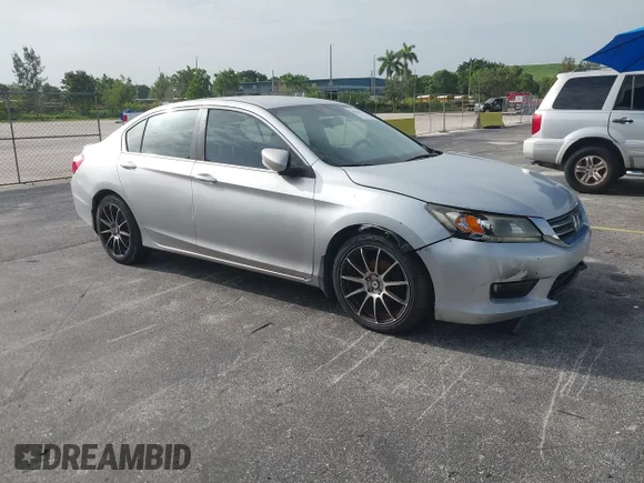 ✅ 2015 Honda Accord LX • VIN: 1HGCR2F34FA115656 • Лот: 45614374. Опубликован ранее на IAAI с пробегом 153 757 миль. Бесплатный доступ к архиву аукционных продаж из США и подробный отчёт об истории автомобиля на DreamBid. Изображение 1.