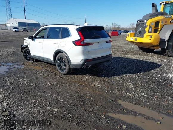 ✅ 2025 Honda CR-V Sport Touring • VIN: 2HKRS6H95SH818627 • Lot: 43818040. Wystawiony na IAAI z przebiegiem 9 161 mil. Bezpłatny archiwum sprzedaży aukcyjnych z USA i szczegółowy raport historii pojazdu na DreamBid. Zdjęcie 3.