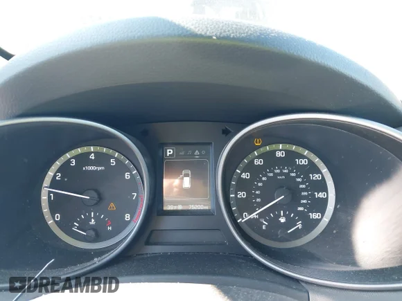 ✅ 2017 Hyundai Santa Fe 2.4L • VIN: 5XYZU3LB4HG399804 • Lot: 43988735. Wystawiony na IAAI z przebiegiem 75 200 mil. Bezpłatny archiwum sprzedaży aukcyjnych z USA i szczegółowy raport historii pojazdu na DreamBid. Zdjęcie 7.