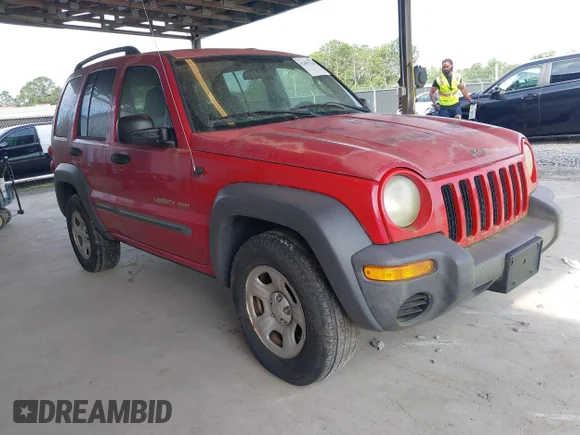 ✅ 2003 Jeep Liberty Sport • VIN: 1J4GK48K73W644712 • Lot: 42491116. Listed on IAAI with 243,958 mi. Free auction sales archive from the USA and detailed vehicle history report at DreamBid. Image 1.