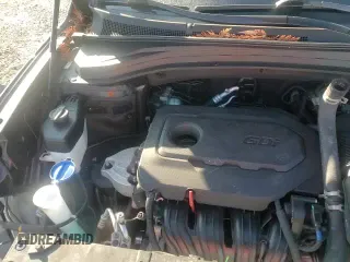 2019 Hyundai Santa Fe SE with VIN 5NMS2CAD2KH008660, listed as a Copart auction lot 89726155 with 76,060 mi miles and Salvage title. Bid and sale history available at DreamBid. Image 15.