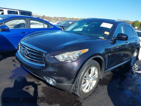 ✅ 2016 Infiniti QX70 • VIN: JN8CS1MW3GM400038 • Lot: 43524578. Wystawiony na IAAI z przebiegiem 132 804 mil. Bezpłatny archiwum sprzedaży aukcyjnych z USA i szczegółowy raport historii pojazdu na DreamBid. Zdjęcie 2.