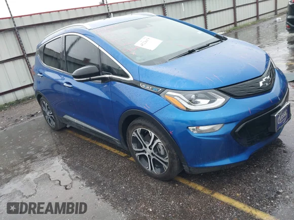 ✅ 2021 Chevrolet Bolt EV Premier • VIN: 1G1FZ6S05M4112056 • Лот: 45228678. Опубликован ранее на IAAI с пробегом 58 966 миль. Бесплатный доступ к архиву аукционных продаж из США и подробный отчёт об истории автомобиля на DreamBid. Изображение 1.