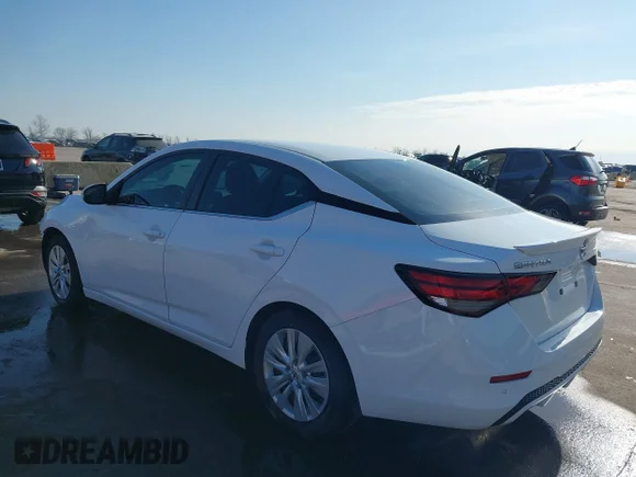 ✅ 2022 Nissan Sentra S • VIN: 3N1AB8BV4NY284741 • Lot: 44186888. Wystawiony na IAAI z przebiegiem 6 428 mil. Bezpłatny archiwum sprzedaży aukcyjnych z USA i szczegółowy raport historii pojazdu na DreamBid. Zdjęcie 3.