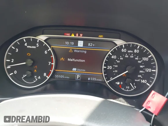 ✅ 2024 Nissan Altima SV • VIN: 1N4BL4DV3RN316995 • Lot: 45130851. Wystawiony na IAAI z przebiegiem 55 105 mil. Bezpłatny archiwum sprzedaży aukcyjnych z USA i szczegółowy raport historii pojazdu na DreamBid. Zdjęcie 7.