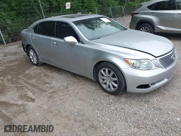 ✅ 2007 Lexus LS 460 L • VIN: JTHGL46F975016122 • Lot: 45149988. Listed on IAAI with 115,050 mi. Free auction sales archive from the USA and detailed vehicle history report at DreamBid. Image 1.