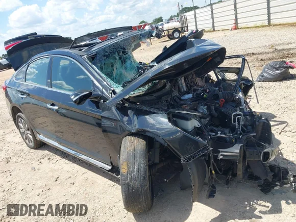 ✅ 2016 Hyundai Sonata Sport • VIN: 5NPE34AFXGH298996 • Lot: 42002285. Listed on IAAI with Not provided. Free auction sales archive from the USA and detailed vehicle history report at DreamBid. Image 1.
