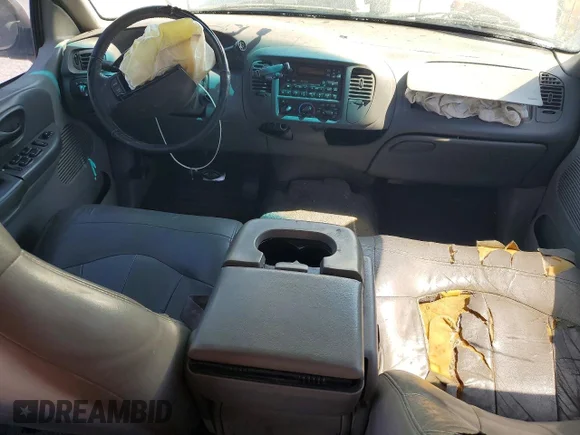 ✅ 2001 Ford F-150 XLT • VIN: 1FTRW07L31KE05362 • Lot: 53043966. Listed on Copart with Not provided. Free auction sales archive from the USA and detailed vehicle history report at DreamBid. Image 8.