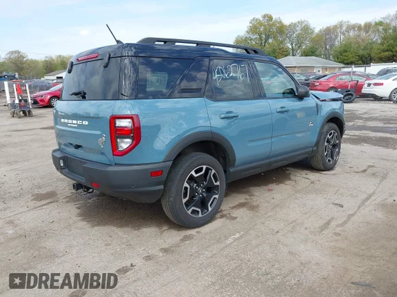 ✅ 2022 Ford Bronco Sport Outer Banks • VIN: 3FMCR9C69NRD94981 • Лот: 45062767. Опубліковано раніше на IAAI з пробігом 50 633 миль. Безкоштовний доступ до архіву аукціонних продажів зі США та докладний звіт про історію автомобіля на DreamBid. Зображення 4.