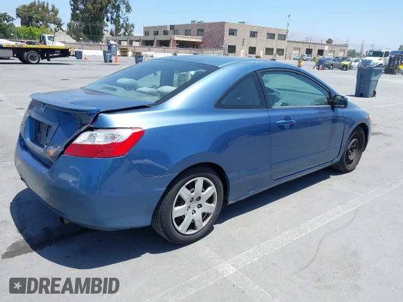✅ 2006 Honda Civic LX • VIN: 2HGFG12686H574638 • Lot: 42495664. Wystawiony na IAAI z przebiegiem 186 984 mil. Bezpłatny archiwum sprzedaży aukcyjnych z USA i szczegółowy raport historii pojazdu na DreamBid. Zdjęcie 4.