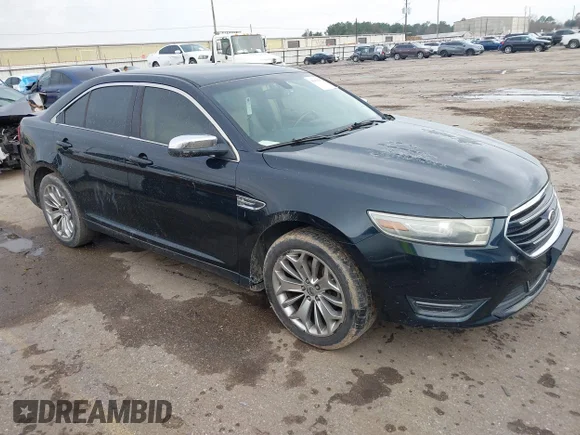 ✅ 2014 Ford Taurus Limited • VIN: 1FAHP2F80EG101549 • Lot: 41429232. Listed on IAAI with 107,239 mi. Free auction sales archive from the USA and detailed vehicle history report at DreamBid. Image 1.