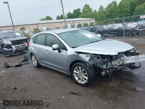 ✅ 2013 Subaru Impreza Premium • VIN: JF1GPAC65DH823732 • Lot: 45032087. Wystawiony na IAAI z przebiegiem 95 614 mil. Bezpłatny archiwum sprzedaży aukcyjnych z USA i szczegółowy raport historii pojazdu na DreamBid. Zdjęcie 1.
