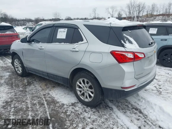 ✅ 2018 Chevrolet Equinox LT • VIN: 2GNAXSEV2J6197303 • Lot: 43913385. Wystawiony na IAAI z przebiegiem 80 867 mil. Bezpłatny archiwum sprzedaży aukcyjnych z USA i szczegółowy raport historii pojazdu na DreamBid. Zdjęcie 3.