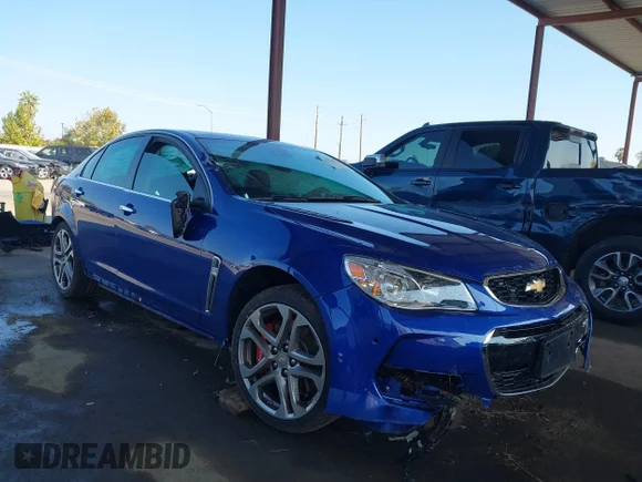 ✅ 2017 Chevrolet SS • VIN: 6G3F15RW2HL302267 • Лот: 43539978. Опубліковано раніше на IAAI з пробігом 4 972 миль. Безкоштовний доступ до архіву аукціонних продажів зі США та докладний звіт про історію автомобіля на DreamBid. Зображення 1.