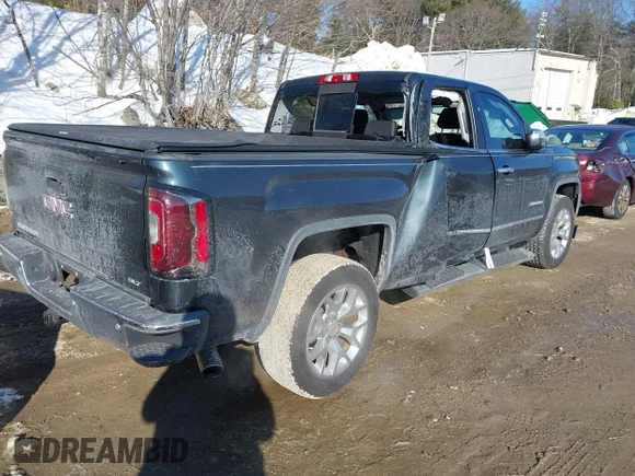 ✅ 2017 GMC Sierra 1500 SLT • VIN: 1GTV2NEC5HZ195522 • Lot: 44085776. Wystawiony na IAAI z przebiegiem 57 186 mil. Bezpłatny archiwum sprzedaży aukcyjnych z USA i szczegółowy raport historii pojazdu na DreamBid. Zdjęcie 4.