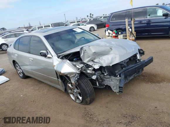 ✅ 2001 Lexus GS 300 • VIN: JT8BD69SX10143512 • Lot: 42085364. Wystawiony na IAAI z przebiegiem 210 257 mil. Bezpłatny archiwum sprzedaży aukcyjnych z USA i szczegółowy raport historii pojazdu na DreamBid. Zdjęcie 1.